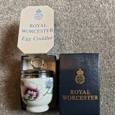 Vintage 1961 Royal Worcester Porcelain - Egg Coddler - Astley - Boxed - NEW