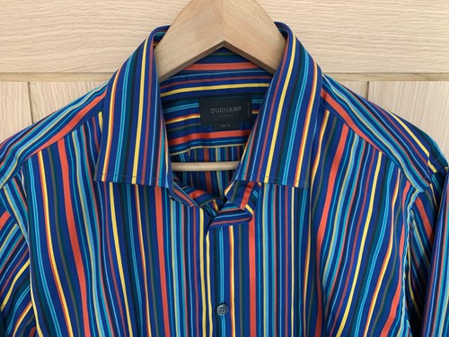 Duchamp navy muti stripe mens - duchamp,
