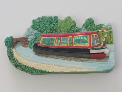 Canal barge magnet waterways - barge,
