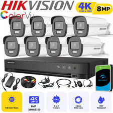 HIKVISION 4K CCTV 8MP COLORVU