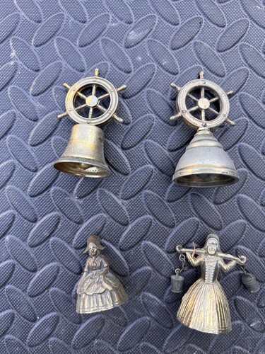 Antique brass bells collection - antique,