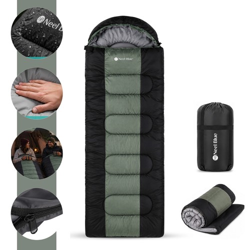 420gsm sleeping bag camping - 420gsm,