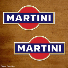 MARTINI Racing STICKERS x2