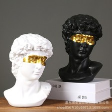 Statue Greek Mythology Bust Resin Statue Head Sculpture Ornaments Statue