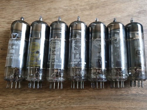 Joblot mullard el84 - 7, ring