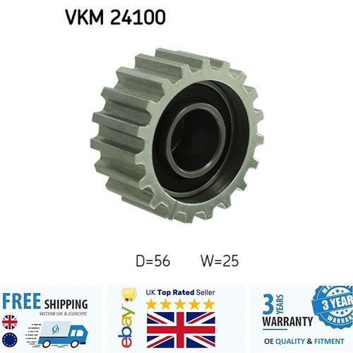Timing belt deflection guide - belt,