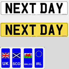 Premium Quality 2D Number Plates – 100% MOT & UK Road Legal | Next Day Delivery