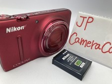 Excellent Nikon COOLPIX S9400 18.1MP Digital Camera red 2134