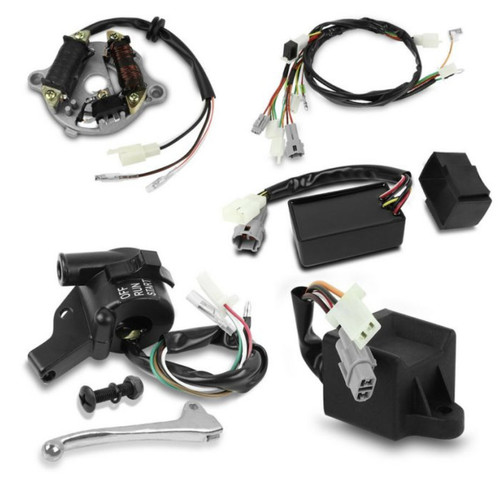 Dirt racing full wiring loom - full,