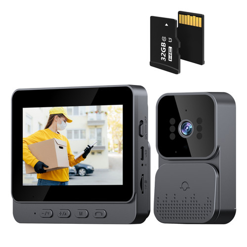 Wireless video door bell - video, 2.4g