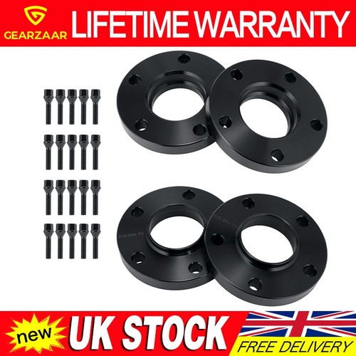 20mm black wheel spacers - 15/20mm,