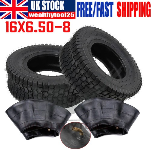 Two 16x6 tyre inner - 16x6.50-8, &