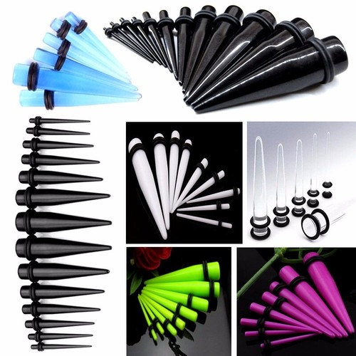 Solid acrylic taper - 8x,