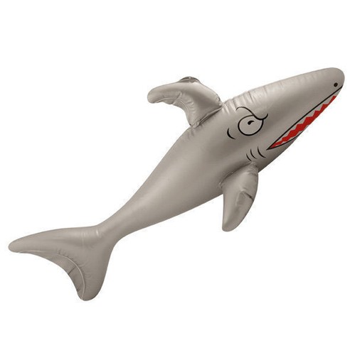 Inflatable shark 90cm pirate - ,
