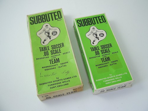 Subbuteo empty boxes only - boxes,