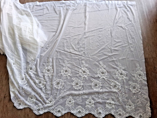 Vintage ivory net - net, curtain