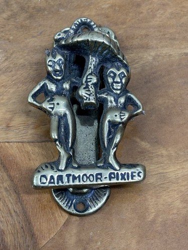 Dartmoor pixies brass door - brass,