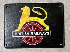 British Railways Sign Cast