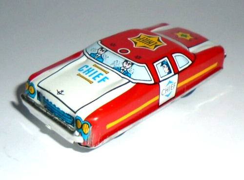 Vintage tinplate fire - fire, chief