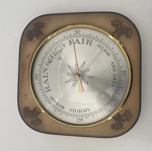 Vintage german barometer real - german,
