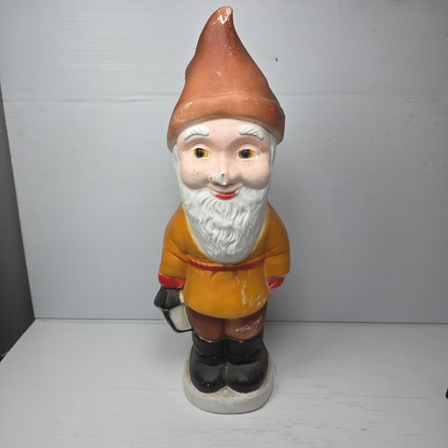 Vintage blow mold gnome - mold,