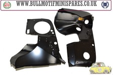 CLASSIC MINI LH+RH INNER WING MK3 1969 > WITH A PANEL HERITAGE ABD36004/ABD36005
