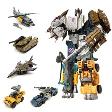 HZX 5In1 Transform IDW Bruticus Robot 12.6" Action Figure Model Toys Doll No Box