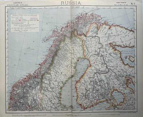1883 north scandinavia - 1883,