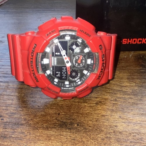 Casio shock 100b - g-shock, ga-100b