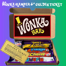 Wonka Bar Themed & Golden