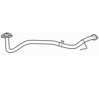Front exhaust pipe for toyota - pipe,