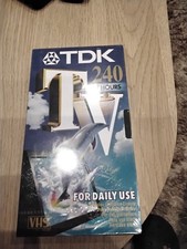 TDK VHS E-240 TV Blank Video