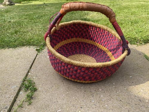 Vintage woven bolga market - woven,