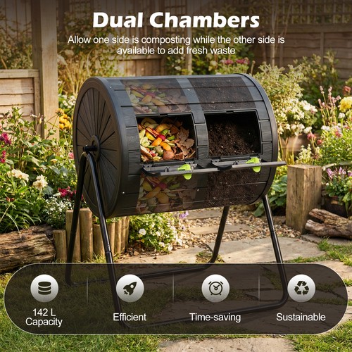 Chambers compost tumbler 142l - chambers,