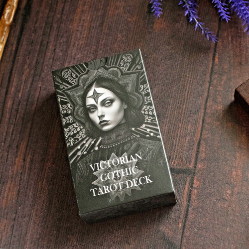 Gothic tarot card deck - card,