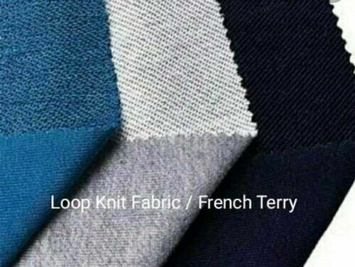 Cotton knit loopback jersey - cotton,