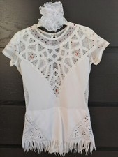 Leotard, with scrunchie-