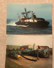 2 Hovercraft  postcards