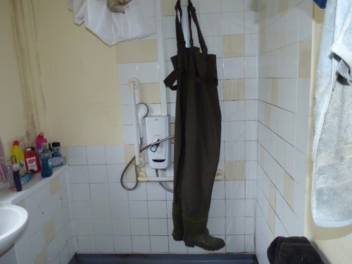 Bone dry chest waders - bone, 8uk