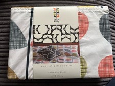 Orla Kiely Scribble Stem Standard Pair Pillowcases 100% Cotton 50cm X 75cm BNWT