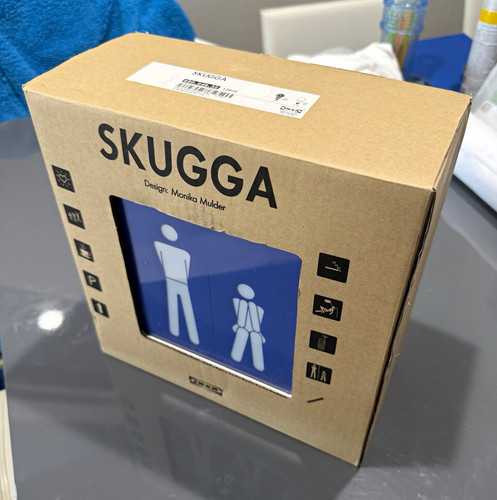Ikea skugga wall light - light., 1990