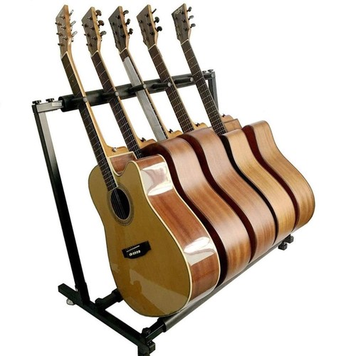 Foldable multi guitar stand - multi,