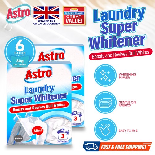 6pk laundry whitener - 6pk, white