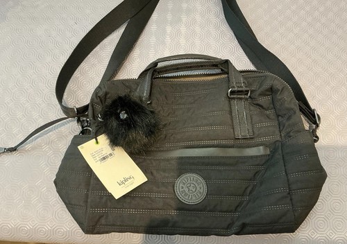 Kipling black nylon - kipling, crossbody