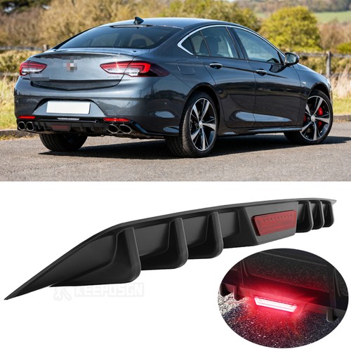 Shark fins rear diffuser - shark,