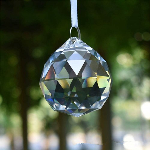 50mm feng shui - hanging, crystal