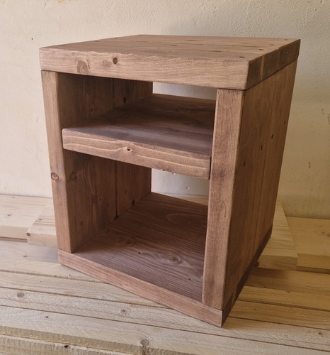 Cube bed side nightstand lamp - cube,