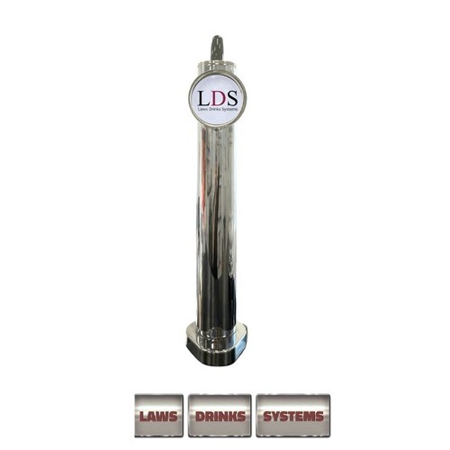 Chrome beer font tower tap - tower,