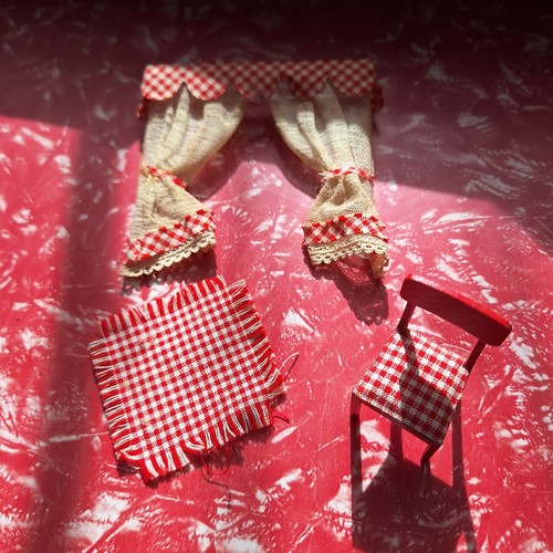 Vintage lundby red - red, &