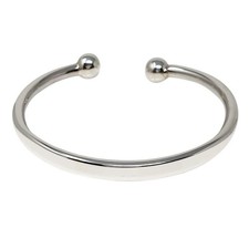 Mens Torque Bangle Bracelet - Solid Heavy 925 Sterling Silver Bangle Bracelet...